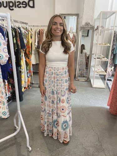 Desigual Women's Geometric Combination Midi Dress3