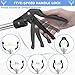 Frebuta Extra Long Grabber Reacher Tool,53in Heavy Duty Trash Picker Upper Grabber Stainless Steels Tube Trash Picker Reacher Grabber Pickup Tool with Sponge Handle Sturdy and Durable