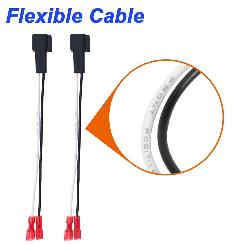 72-5600 sostituzione del cablaggio degli altoparlanti per Ford, cavo di cablaggio del cablaggio degli altoparlanti dell'autoradio con spina del connettore dell'adattatore(6Pcs)