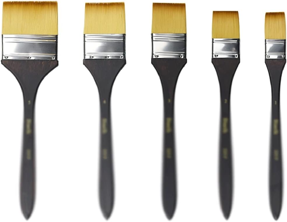 1PC Hair Wood Handle Watercolor Artist Art Supplies Brush for Painting