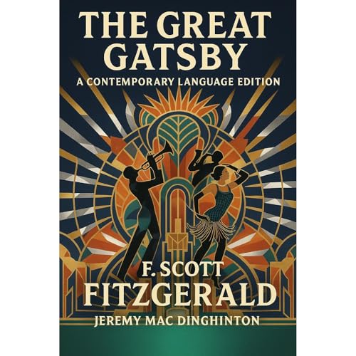 The Great Gatsby Audiolibro Por Jeremy Mac Dinghinton, F. Scott Fitzgerald arte de portada