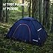 1/2 personTent Waterproof & Windproof Family Tens Portable Camping-Tent All-Weather Backpacking-Tent for Camping/Hiking,Outdoor Adventures with Carry Bag,Lightweight
