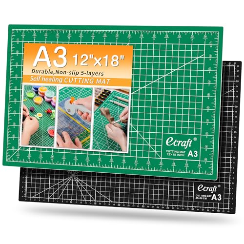 Ecraft CM-A3 Self Healing Cutting Mat: 12 Inch X 18 Inch cover