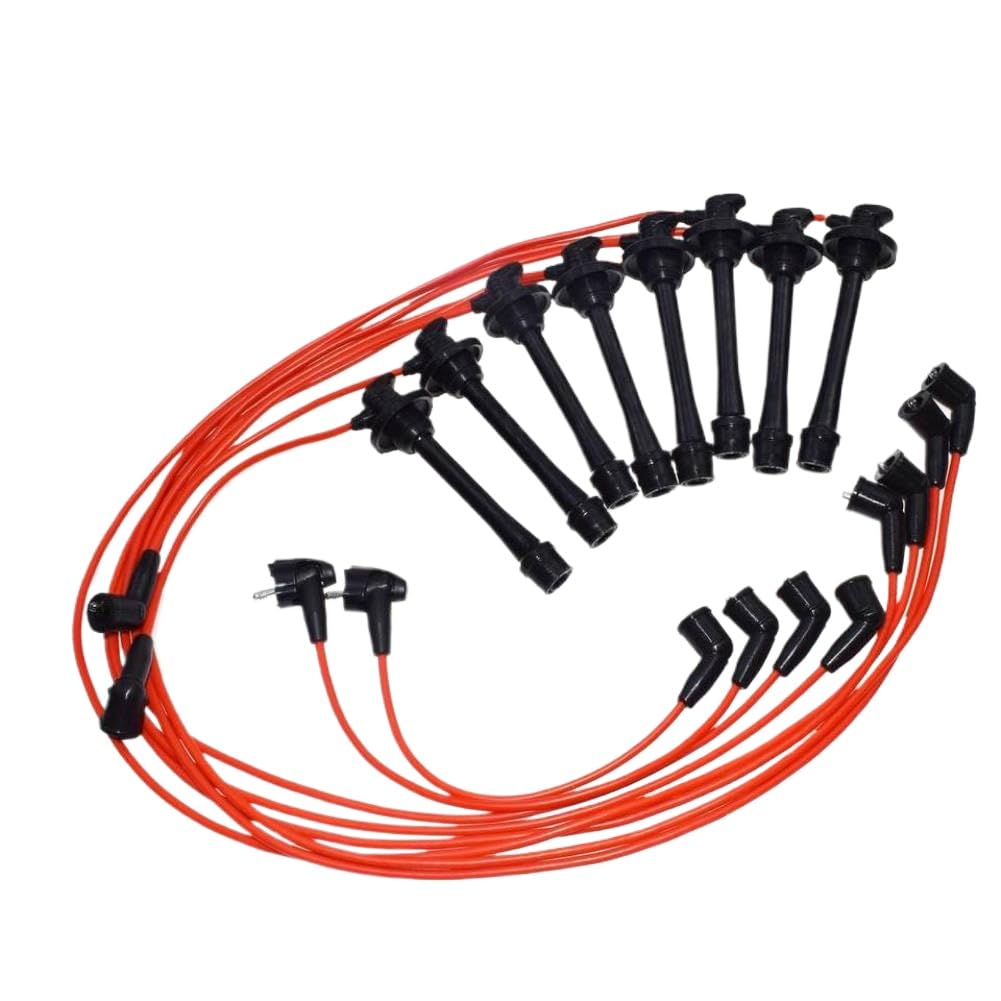 Juego de cables de encendido de bujía 23022 compatible con LS400 SC400 4.0L V8 1990 1991 1992 1993 1994 1995 1997