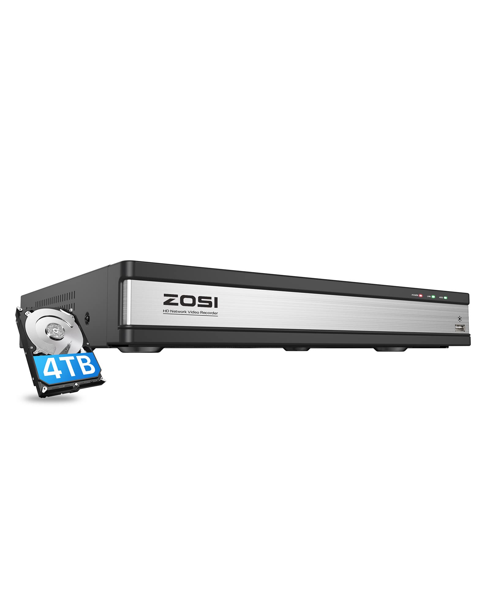 Amazon.com: ZOSI 16 Channel Network Video Recorder, 4K 16CH PoE