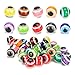 Fdit 120 PCS Occhi di Bambola di Animali, Bulbi oculari di Bambola, Materiale in Resina Fai-da-Te Occhi di Orsacchiotto, Occhi di Bambola di Animali a Cupola, Accessori di Peluche