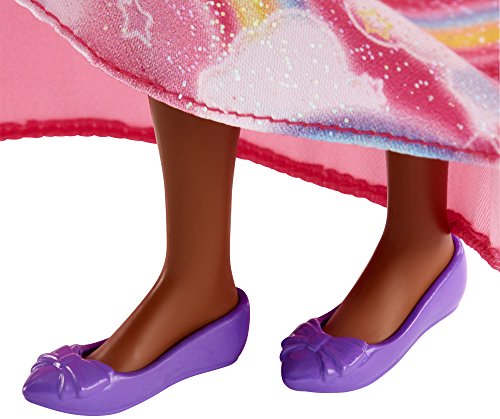 Muñeca Barbie Dreamtopia Princesa Rainbow Cove, Morena miniatura 4