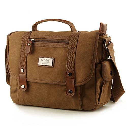 Sac à bandoulière multi-usage en toile robuste avec grand volume business