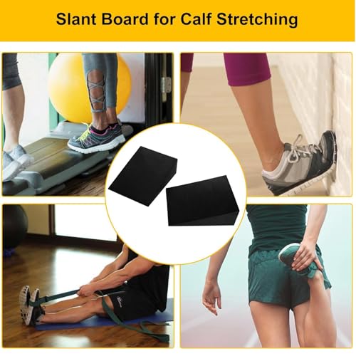Yoga Foam Wedge - Slant Board For Yoga EVA Foam Wedge Calf Stretch Board Calf Stretcher Slant Blocks Squat Wedge For Workout, Exercise, Knee Pad, Back Support, Footrest Cushion - Image 4