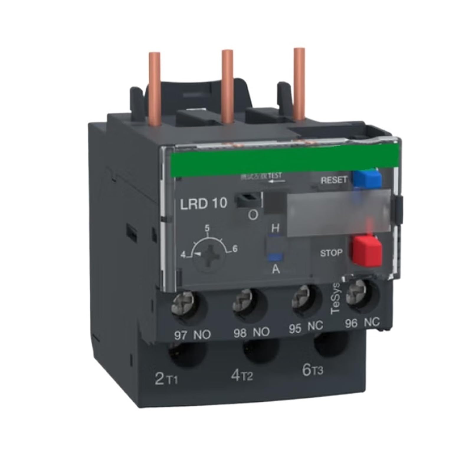 Relais surcharge thermique 4-6 A LRD10C pour automatisation de pompe de serre