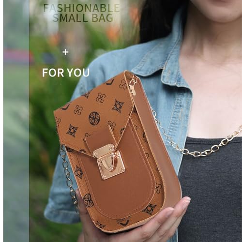 Trendy Small Crossbody Bags for Women, Leather Cell Phone Purse Adjustable Shoulder Strap Design for Daily Commuting2