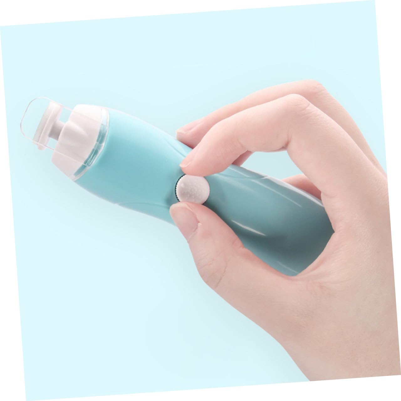 1juego Cortaúñas Eléctrico Para Bebés Usb Recargable Limador De Uñas Silencioso y Luz Led Para Cortar y Pulir Uñas De Recién Nacidos De Forma y Rápida