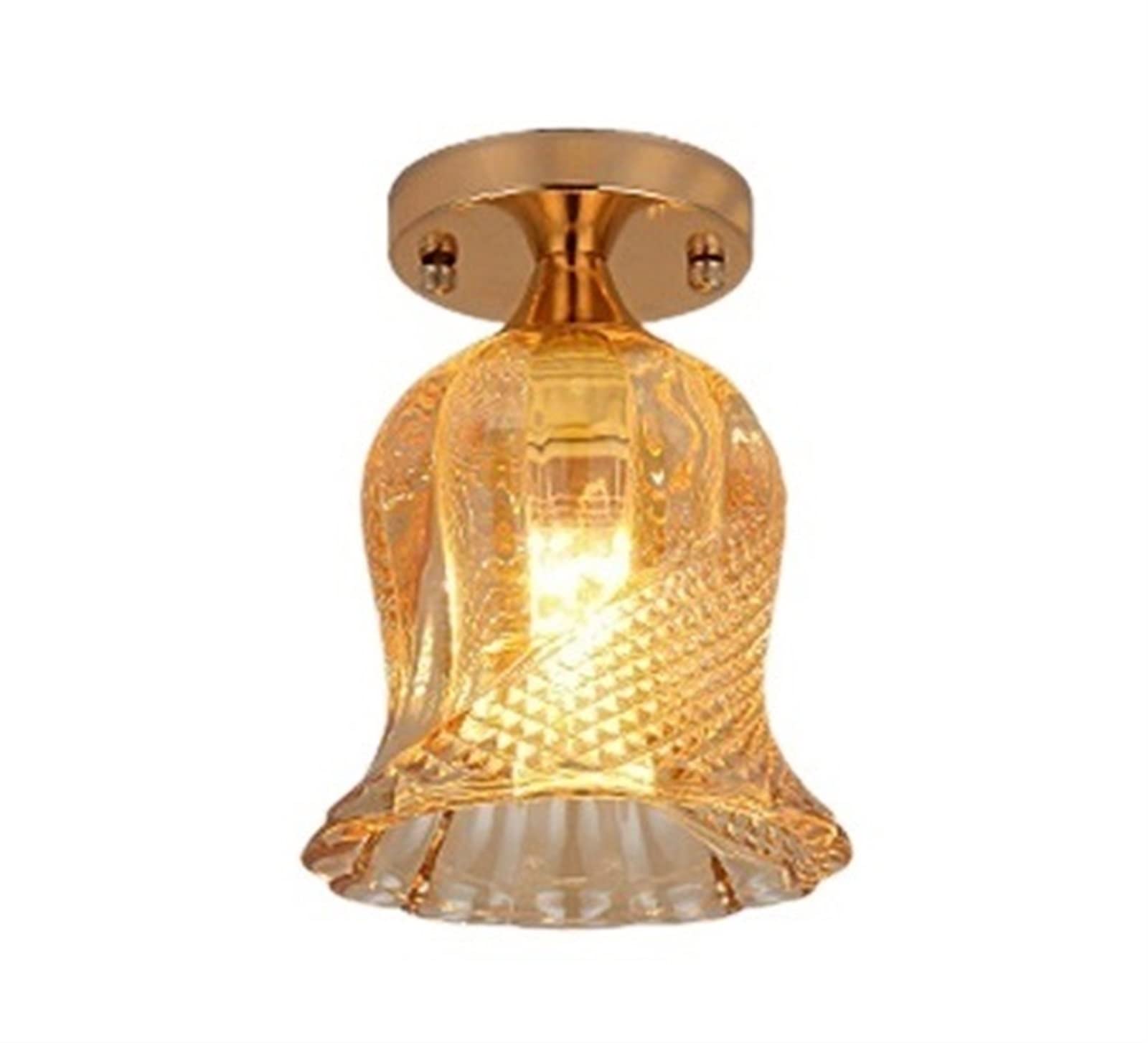 HXYSXHJUO Luxurious Crystal Aisle Ceiling Light - Elegant Chandelier for Hall, Entrance, Balcony, and Stair 3 Pack(Pack)