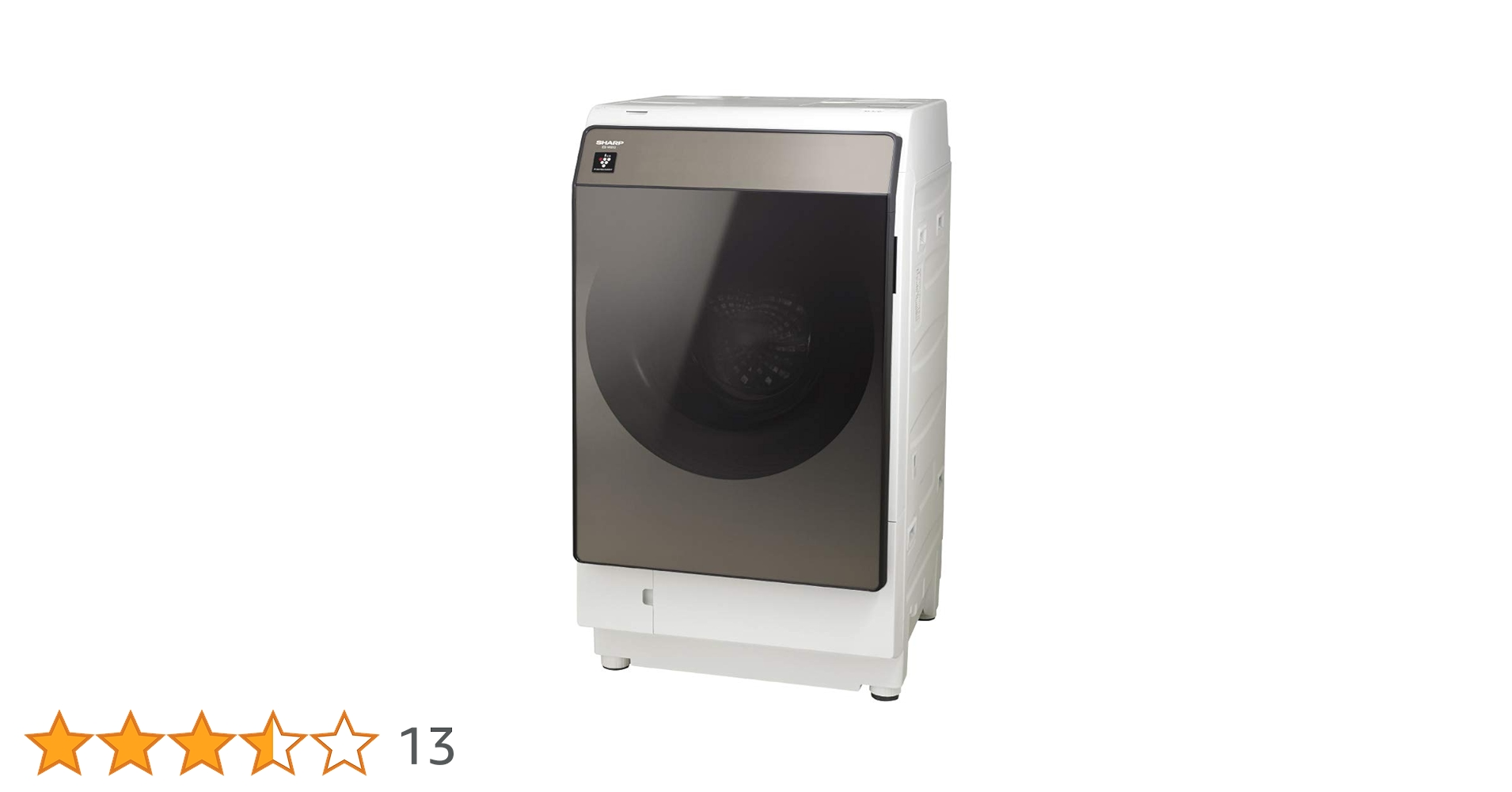 Amazon | シャープ 洗濯機 ドラム式 ES-WS13-TL ヒートポンプ