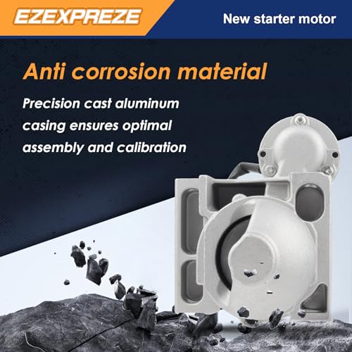 Image of Ezexpreze 6449 New Starter Compatible with GMC Chevy Truck Van Medium Duty Compatible with OEM Delco PG260 1500 2500 3500 10465578, 19136219, 9000879