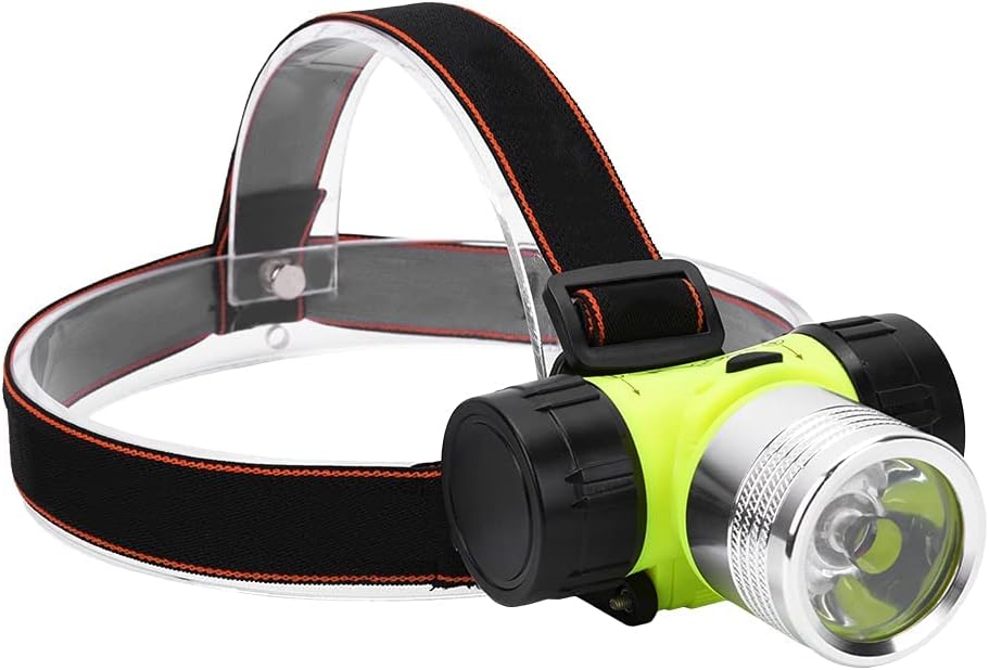 Diving Torch Diving Headlight Waterproof for Emergency Cycling Backpacking Camping Home Repairs Fishing