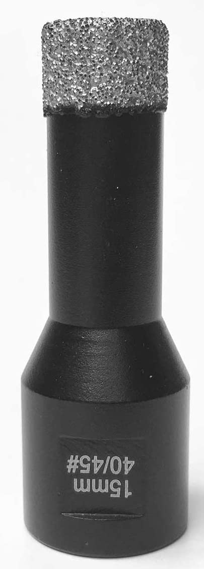 MS-Warenvertrieb - Juego de brocas para azulejos (4 piezas, M14, en maletín)