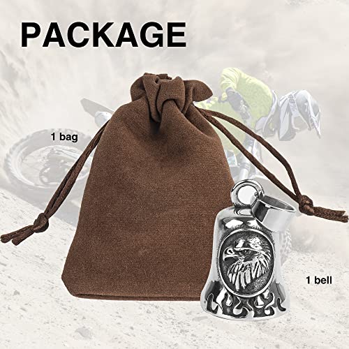 Image of Motorcycle Bell for Luck, Drive Safe Cycling Bells For Bikers Riders