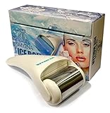 Smyrna Stainless Steel Ice Roller Cooler Massager Tool for Face,Body, Eye,Puffiness,Redness, Migraine,Pain Relief and Minor Injury, Skin Care Products