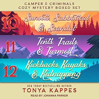Camper and Criminals Cozy Mystery Boxed Set Audiolibro Por Tonya Kappes arte de portada