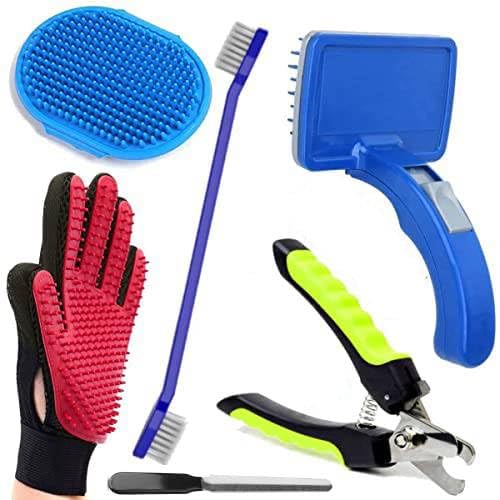 See full amazon price history chart for YOUHAVEDEAL Dog Grooming Kit, Pet Hair Remover, Rabbit Grooming Brush, Shampoo Bath Brush, Small Animal Nail Clippers and Trimmers, Pet Comb Grooming Set for Rabbit - Color May Vary YOUHAVEDEAL Dog Grooming Kit, Pet Hair Remover, Rabbit Grooming Brush, Shampoo Bath Brush, Small Animal Nail Clippers and Trimmers, Pet Comb Grooming Set for Rabbit - Color May Vary (B09TJJ4FSY) Amazon Price History, Amazon Price Tracker