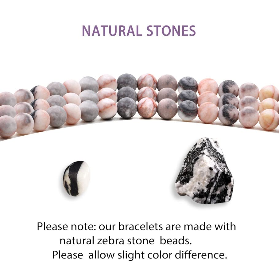Image of Uloveido Grandma Bracelet for Nana - Gem Semi Precious Gemstone Beaded Bracelet Adjustable Mothers Day Gifts for Grandma from Granddaughter