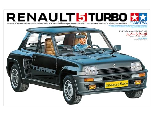 Kit de modelo plástico Renault 5 Turbo 1:24 miniatura 2