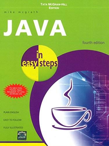 Java in easy steps, 4th Edition 1259025500 Book Cover
