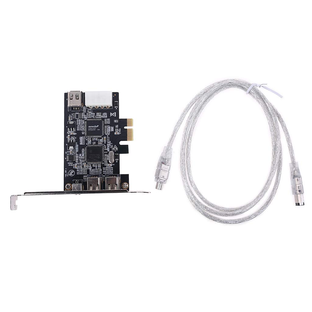 Scheda Di Espansione PCIe Firewire | 3 Porte 1394B &amp; 1394A | Chipset XIO2213B Per PC Desktop