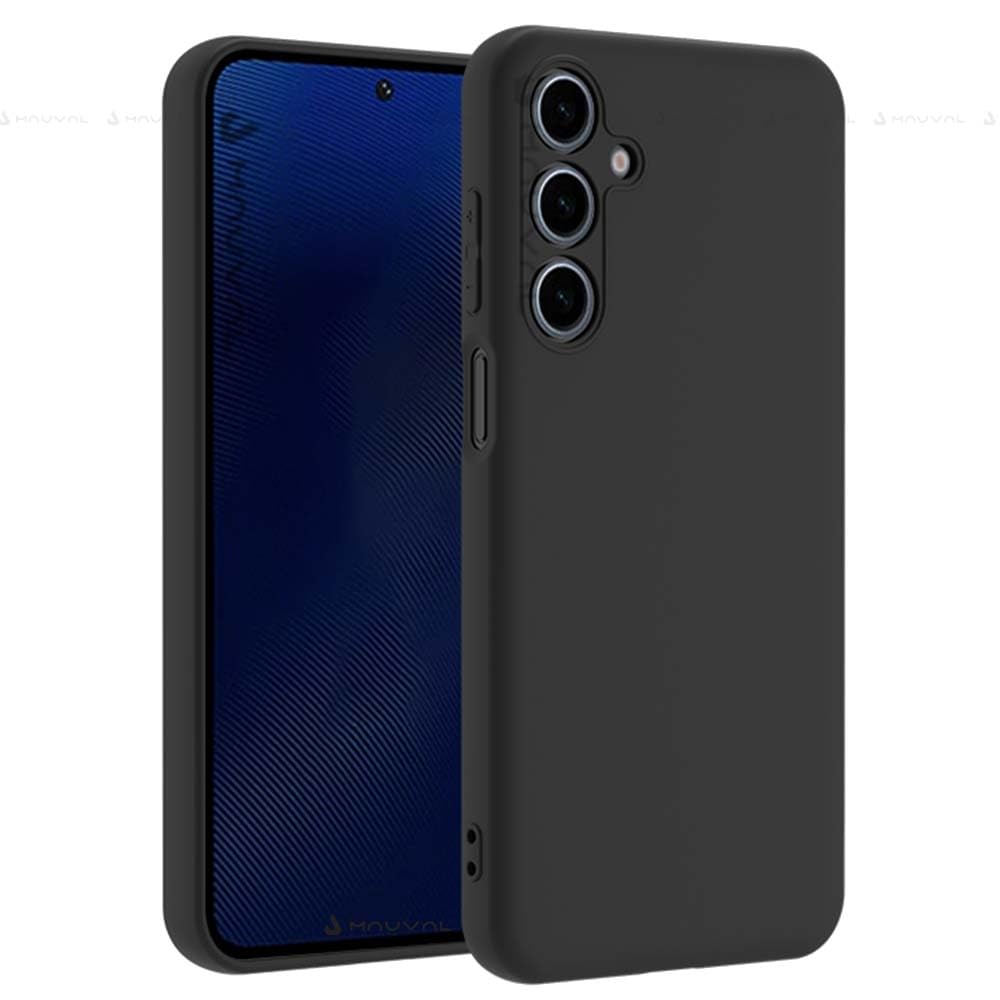 Mauval Premium Protection Back Cover Case Compatible with Samsung Galaxy M35 5G - Slim Soft Sand Texture Finished Flexible Shock Proof | TPU | Matte Black (B0DFWTC6LQ) Amazon Price History, Amazon Price Tracker