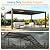 Louvered Pergola, 12' x 16' Outdoor Pergola, Metal Patio Gazebo with Adjustable Louvers Roof and Gutter System, Metal Hardtop Gazebo for Patio, Backyard, Deck, Garden, Dark Gray