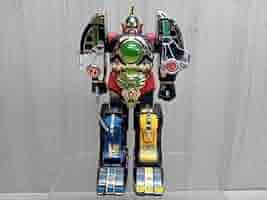 BANDAI 五星戦隊ダイレンジャー 流星王 プラデラ 1993 ロボット 戦隊 BANDAI 五星戦隊ダイレンジャー 流星王 プラデラ 1993 ロボット