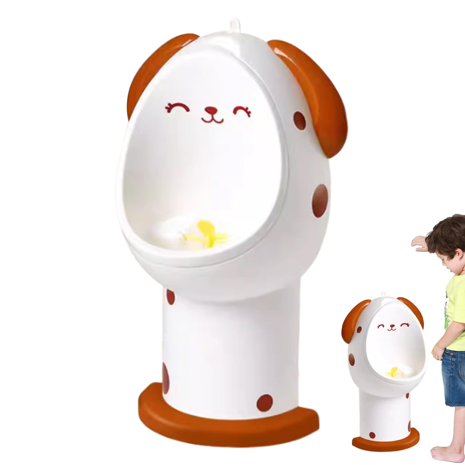 Addestramento per bambini | Vasino da addestramento per bambini | WC regolabile con animale pipì, orinatoio staccabile per bambini con mulino a mirante per bambini da 1 a 6 anni