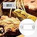 Bothyi Reptile Tanks Thermometer Holder Gauge Holder Accessories Sturdy for Habitat Management Quick Installation 7.8x0.5cm, White