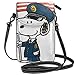 Produktbild Kleine Umhängetasche, Handytasche, Motiv: Polizei, Snoopy, mit Kreditkartenfächern