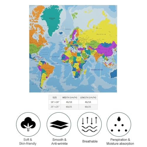 Silk Scarf Lightweight Square Neckerchief for Women's Neck Hair Head3