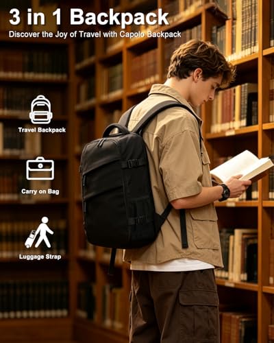 Capolo TSA-Friendly Travel Backpack