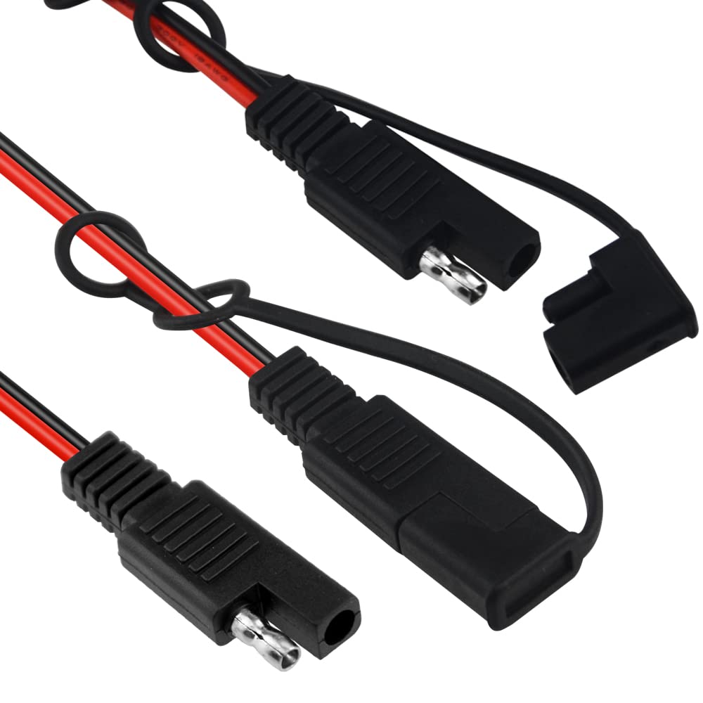 SAE-Verlängerungskabel, 6 M – Verlängerung Für Solar, Auto, Wohnmobil & Mehr | Robustes 14 AWG Kabel
