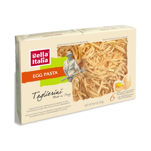 Bella Italia Taglierini Egg Pasta - 8.8 oz (4 Pack)