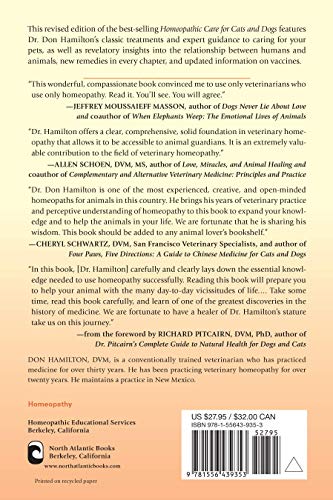 Homeopathic Care for Cats and Dogs, Revised Edition: Small Doses for Small Animals