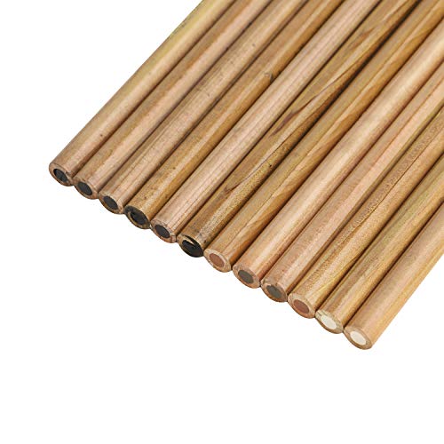 12 Pack General Sketch Pencil Charcoal Colorful Pencils Colored Highlight Pen Drawing and Sketching Pencil Art Supplies Charcoal Stick Wooden Colored Pencils for Artist and Beginner Art Projects