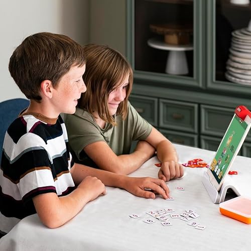 Osmo Genius Starter Kit for Kids Ages 6–10 | 7 Educational Learning Games | iPad Compatible | Educational STEM Learning System | Base Included (7 Games iPad)