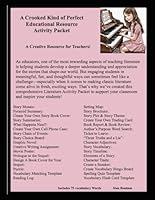 A Crooked Kind of Perfect Educational Resource Activity Packet: A Creative Resource for Teachers! B0F6CXDX9Y Book Cover