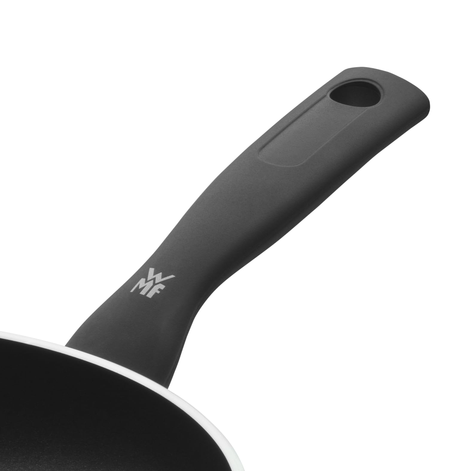WMF Permadur Inspire - Padella per cottura a induzione, 24 cm, rivestimento in alluminio, rivestimento antiaderente PFOA, manico ergonomico in plastica