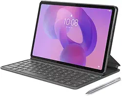 Tablet Lenovo Idea Tab Octa Core 8GB RAMB 128GB Com Capa Teclado e Caneta - ZAFR0857BR Luna Grey