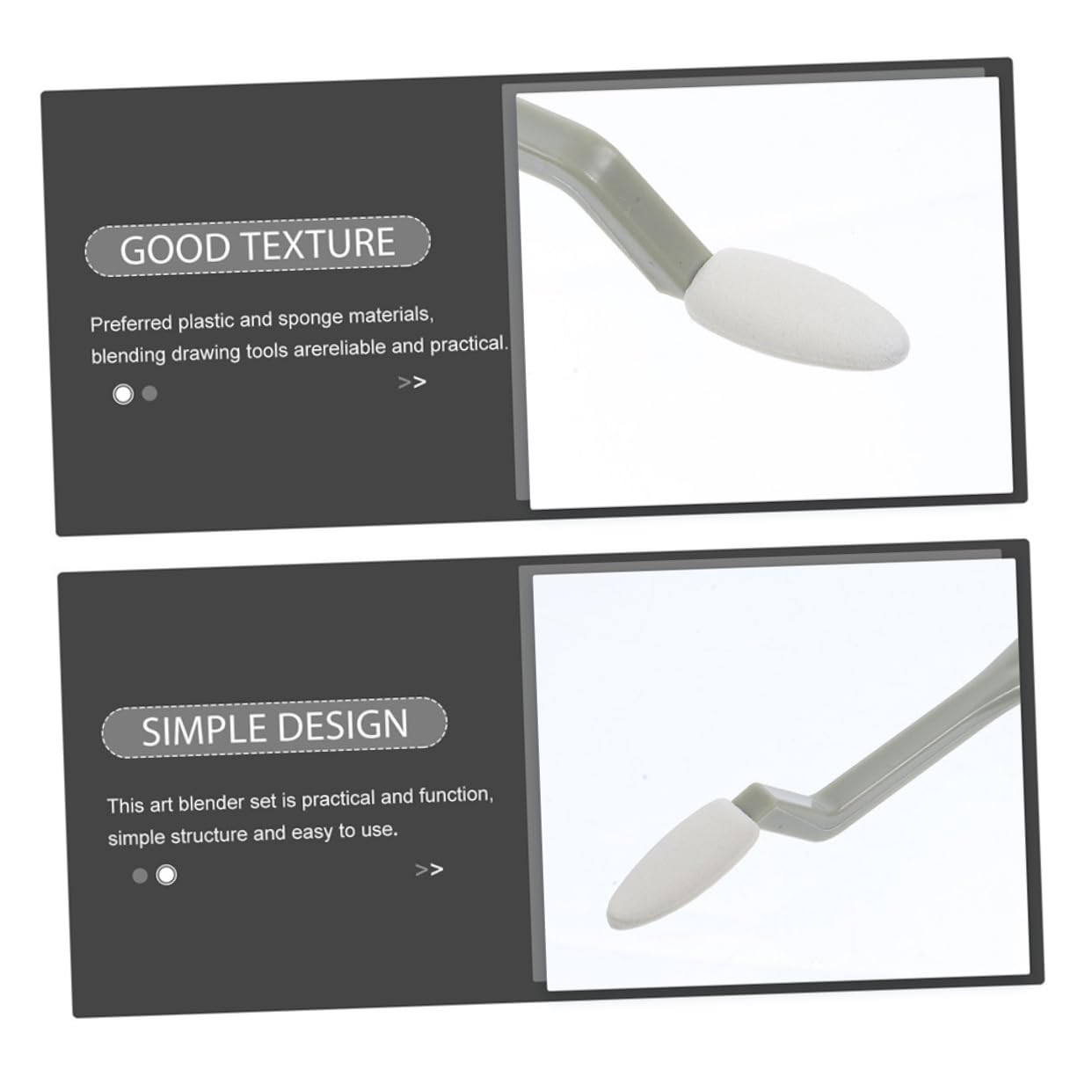 SHINEOFI 10ensembles Outils De Dessin De Précision Kit De Gommes à Effacer Éponge pour Artistes pour Esquisses Et Corrections Léger Et Portable Parfait pour Débutants Et Professionnels