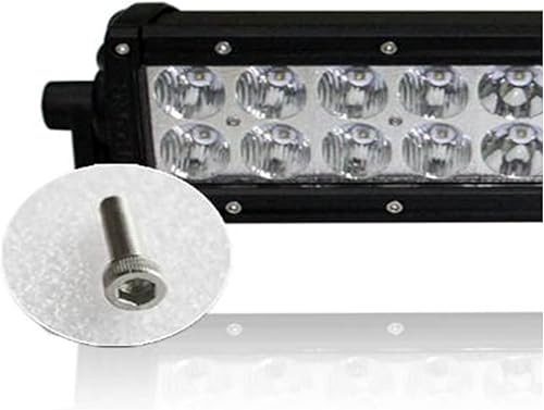 Miniatura 6 de Black Horse - Cepillo de rejilla resistente modular negro con luz LED de doble fila de 20 pulgadas, compatible con Toyota Tacoma-RU-TOTA16-B-KIT