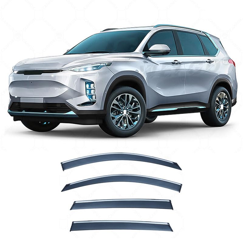 Déflecteurs de vent de voiture MAXUS EUNIQ 6 2019+ pare-soleil pare-pluie 4 pièces