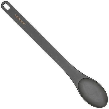 Epicurean Kitchen Series Utensils Small Serving Stirring Spoon - Dishwasher Safe, Non-Toxic and Made in the USA, Slate