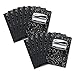 Mead 72936 Square Deal Composition Book, Wide/legal Rule, Black, 9.75 X 7.5, 100 Sheets, 12/pack